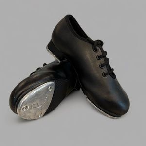 Youth Unisex Jazz Tap Shoe. Size 10